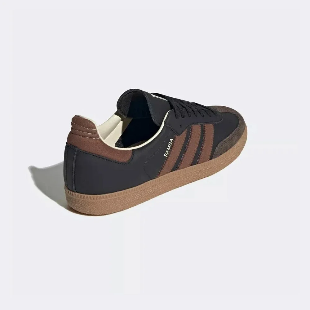 adidas Samba OG Mens Size 10 Black Preloved Brown Shoes - IE9123 NEW
